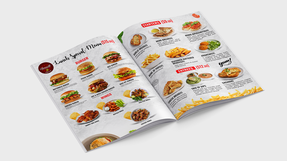 Cafe Brunelli Web Mockup 3