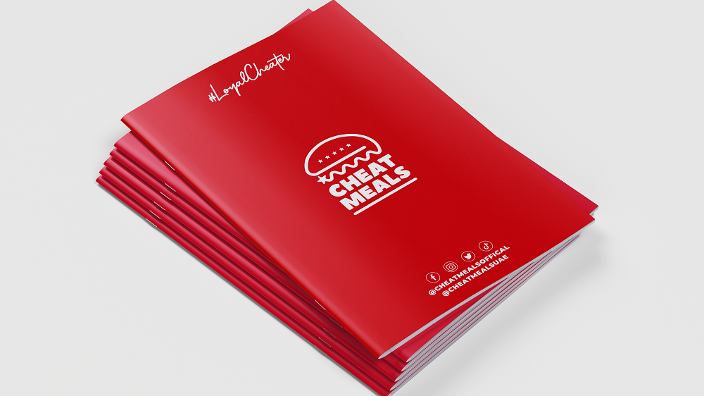 Cheat Meals Menu Mockup 1