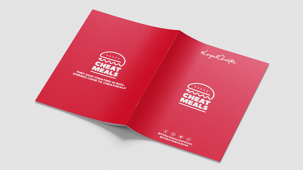 Cheat Meals Menu Mockup 2