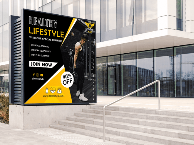 Healthy Lifestyle Banner